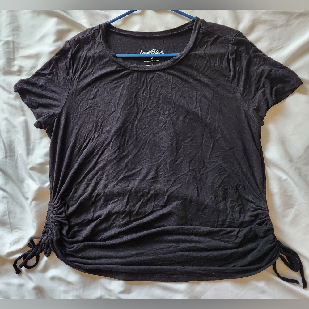Torrid Love Sick Tye Side Top